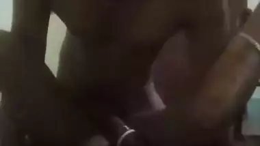 Lonely tenant aunty fuck with young boy at home