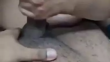 Milf gives a deep desi blowjob to her stepson