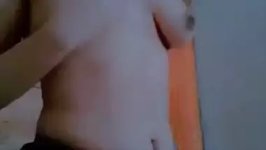 Hottest desi girl nude viral small boobs showing