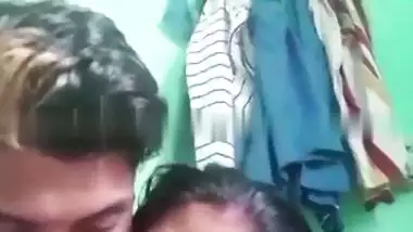 Young devar fucking bhabhi pussy and sucking boobs