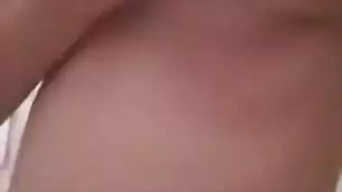 Anusha Pressing Her Big Boobs in Washroom &...