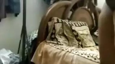 Indian South Aunty Jerk and Butt Grope