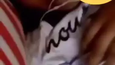 Shy Indian teen nagna video call