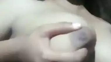 Buttery pussy and big boobs of desi slut