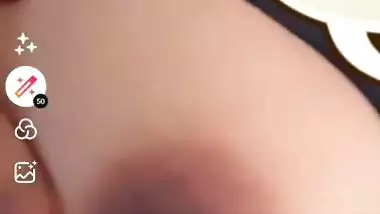 Bangladeshi maal video call boobs show to lover