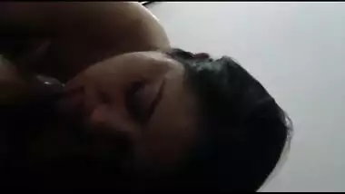 Desi Muslim college girl’s sloppy blowjob & hardcore