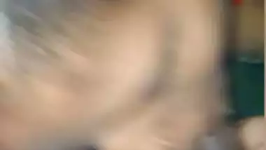 Lady sucks Indian big black dick in desi sex MMS