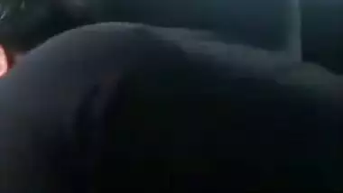 Desi college couples sex in public car