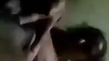 Unsatisfied Tamil village aunty striptease nude MMS