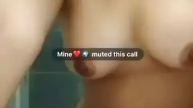 Nude WhatsApp video call of chubby desi girlfriend