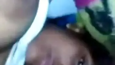 Desi cutie is horny and it's a reason to play with XXX melons