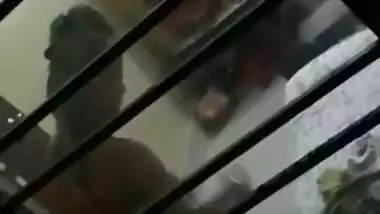 Neighbor desi dressing spycam video