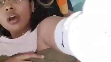 Painful anal fucking of young girl with moans