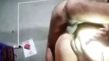 Village wife anal fucking by husband at home