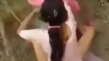 Lovers romance in outdoor