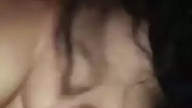 Horny bhabhi showing her big boobs and pussy