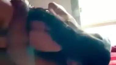 Desi Randi With her Client at Hotel