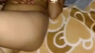 Newly wed wife Full in hot red bangels